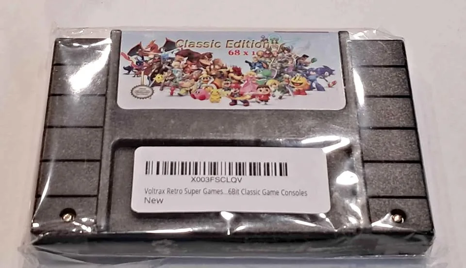 Voltrax retro multi cart for super Nintendo thumbnail