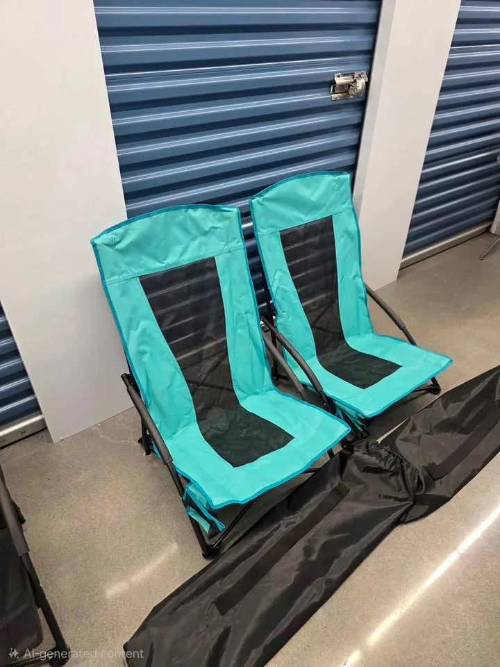 Portable Beach Chairs (Set of 2) – Brand New image indicator(3)