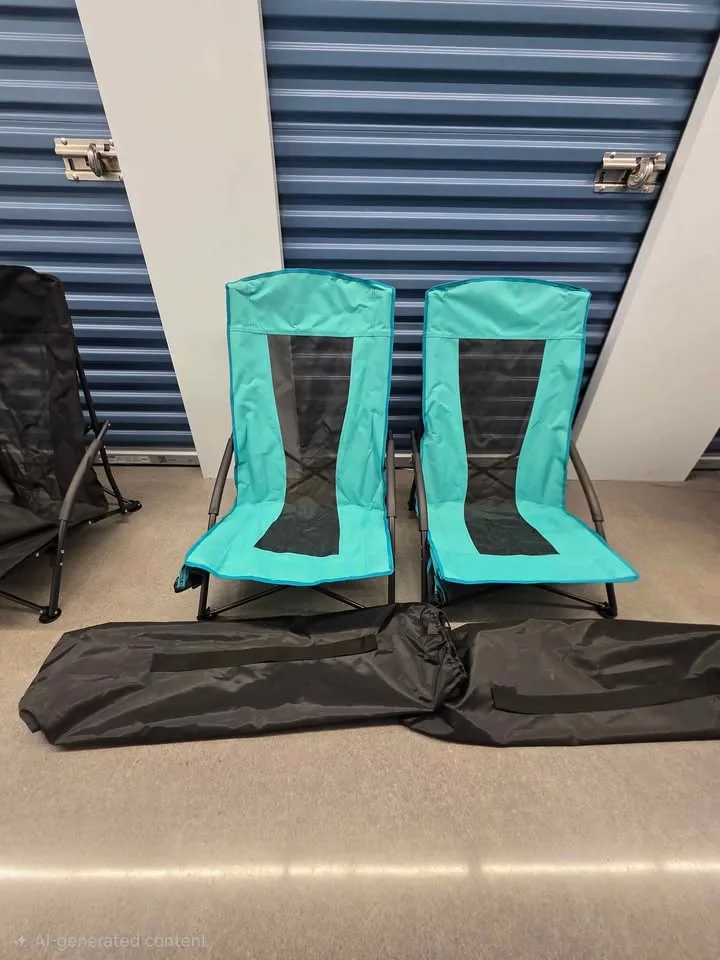 Portable Beach Chairs (Set of 2) – Brand New image indicator(4)