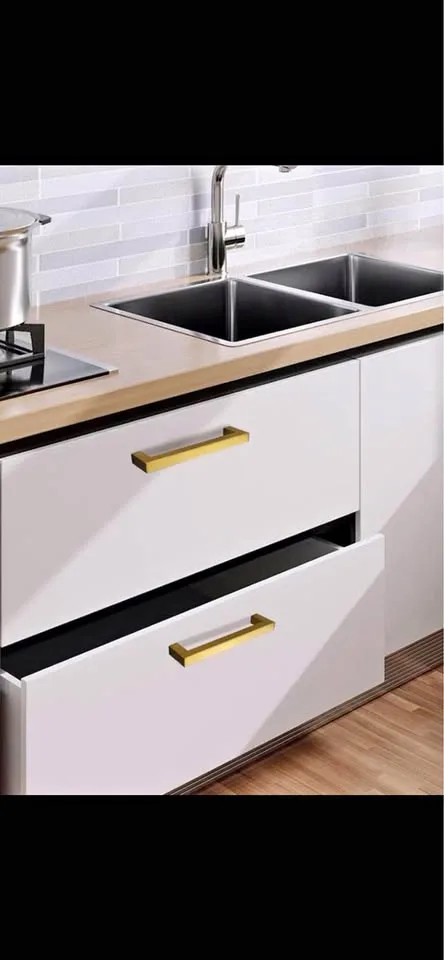Cabinet Handles (5”) Gold thumbnail