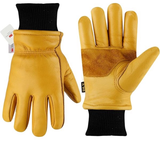 Brand New Holmes Leather Insulated Work Gloves - photo 2
