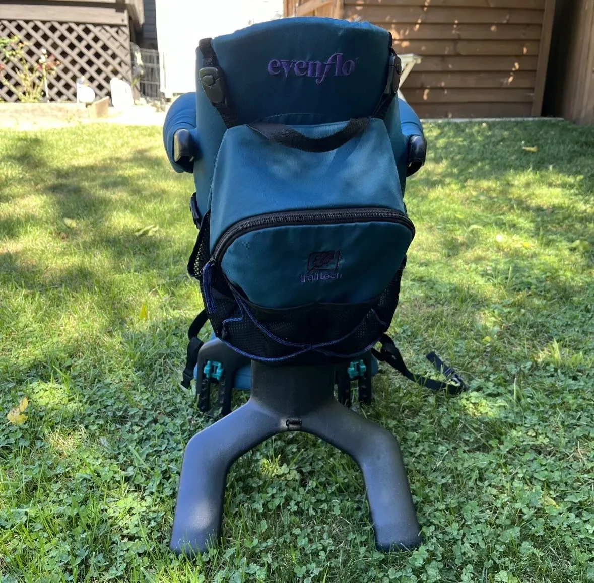 Evenflo Blue Trailtech Baby Backpack Hiking Walking image indicator(2)