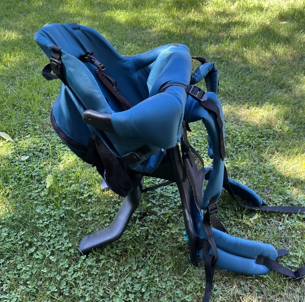 Evenflo Blue Trailtech Baby Backpack Hiking Walking image indicator(3)