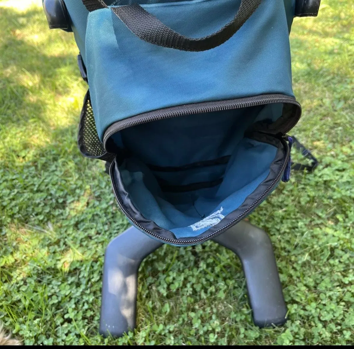 Evenflo Blue Trailtech Baby Backpack Hiking Walking image indicator(10)