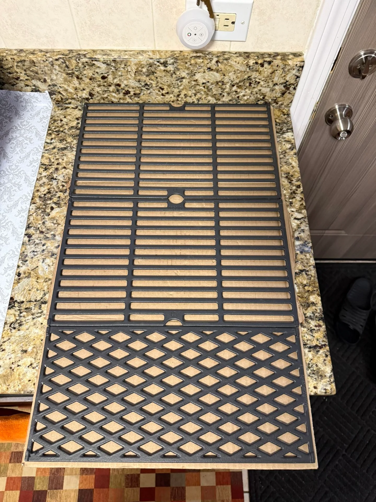 Cast Iron Cooking Grates 3 Pieces. thumbnail