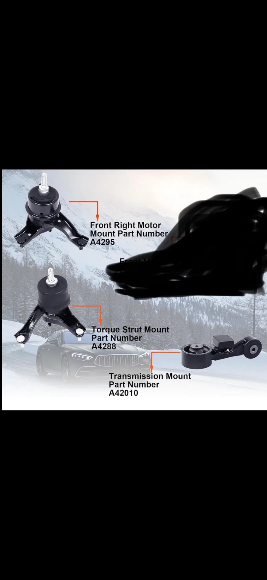 Motor Mounts for Toyota Sienna thumbnail