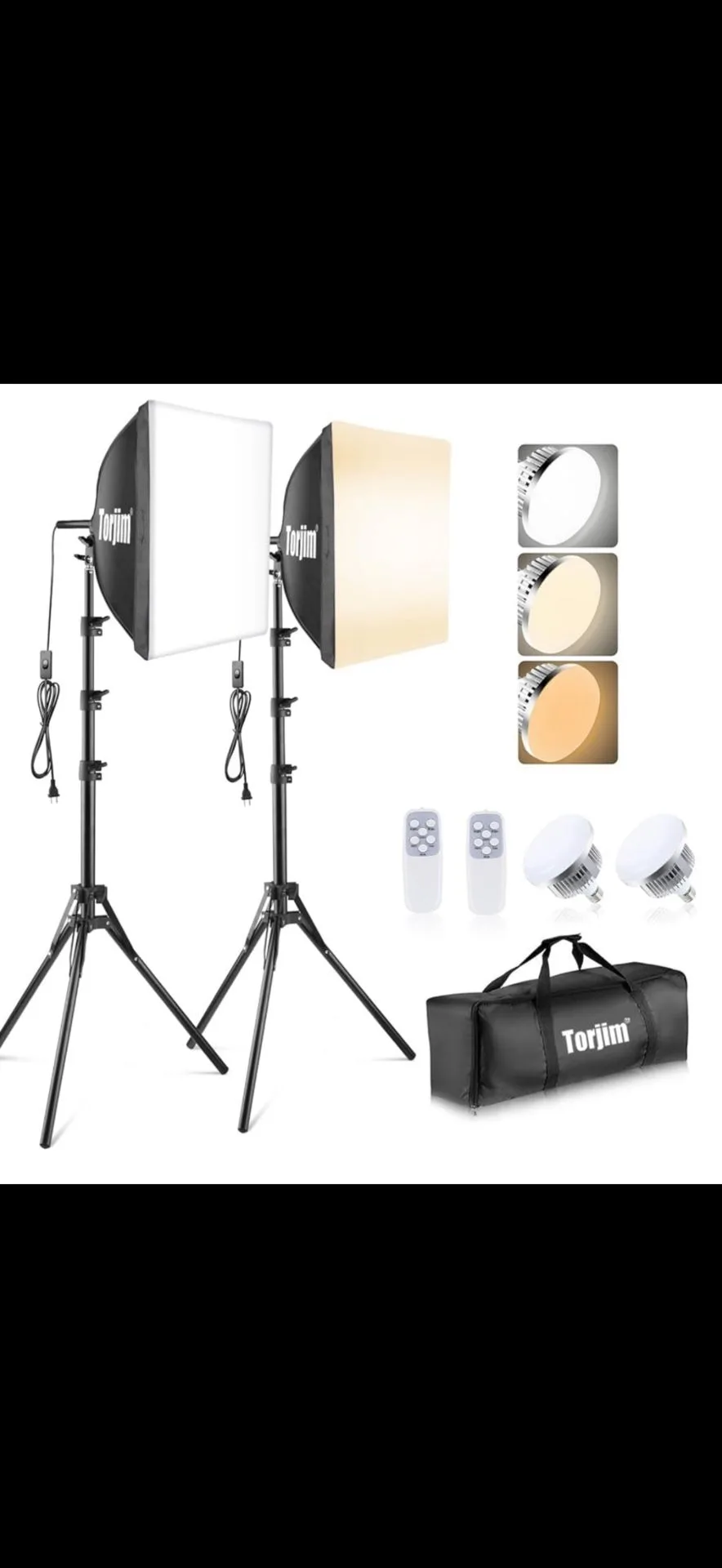 Photography Lighting Kit, 16'' x 16'' thumbnail