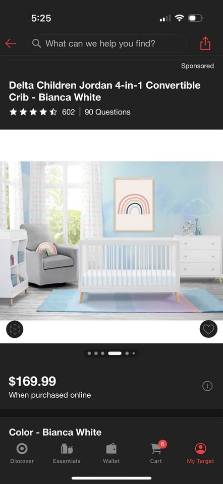 Delta Children Jordan 4-in-1 Crib & 4 Crib Sheets - photo 3