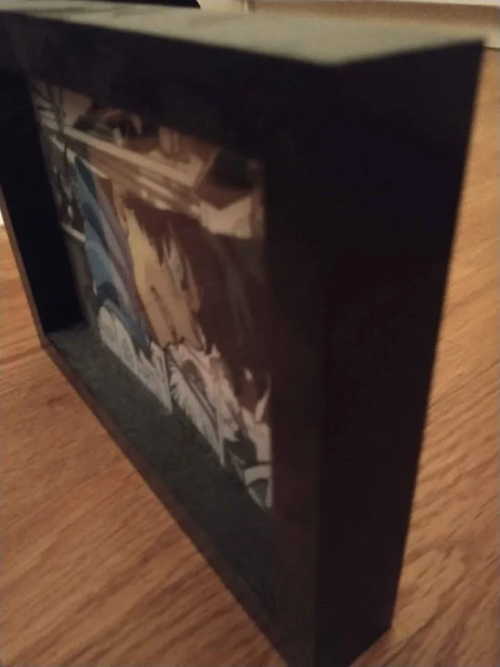 Handmade Glass Painting of Izuku Midoriya/Deku image indicator(3)