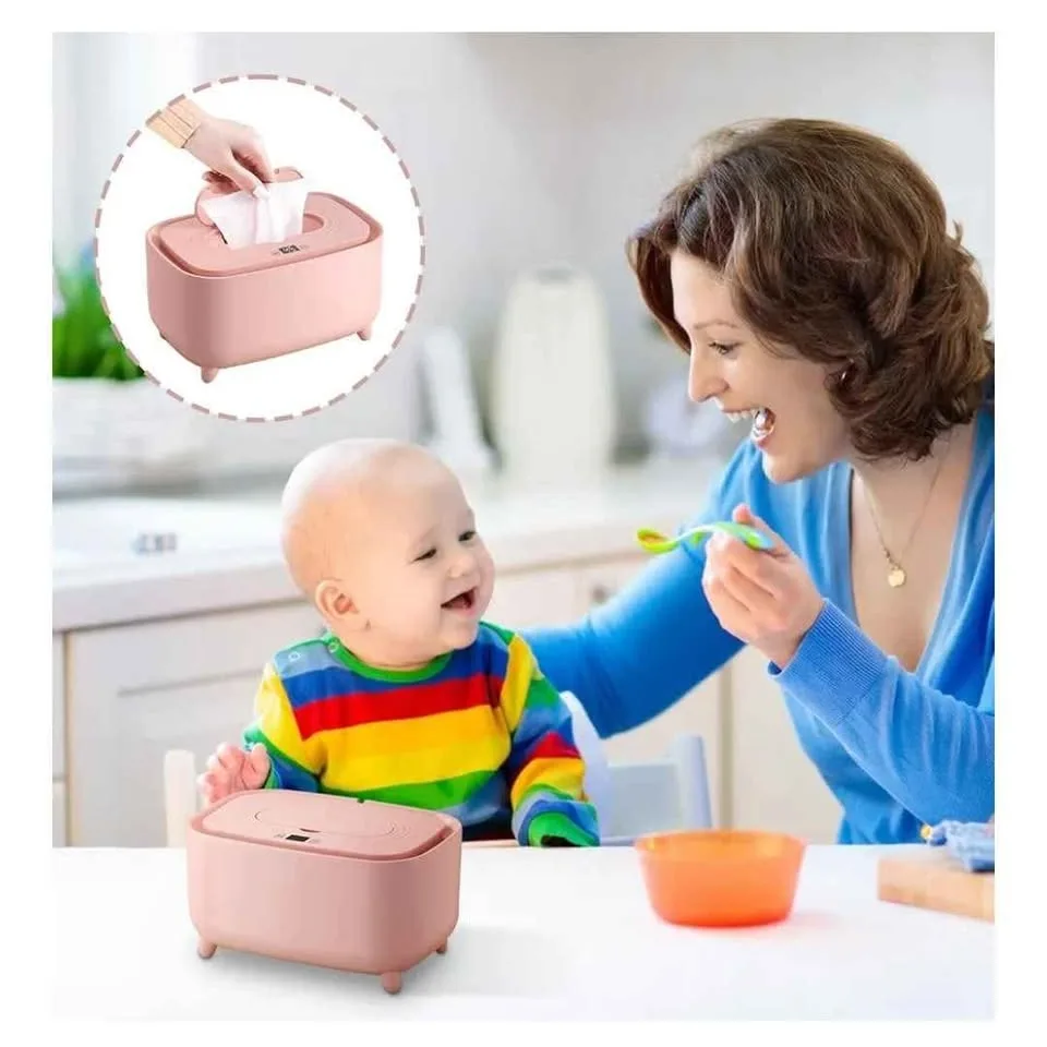 Wet Wipe Warmer - Wet Wipe Dispenser USB Charging image indicator(4)