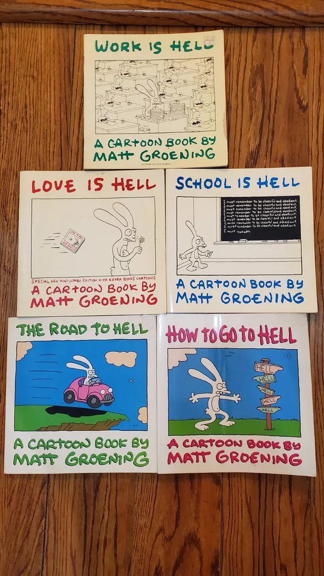 Matt Groening comic books thumbnail