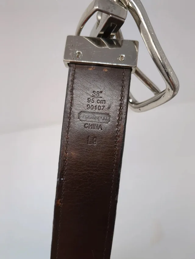 Coach Monogram Leather And Fabric Belt image indicator(4)