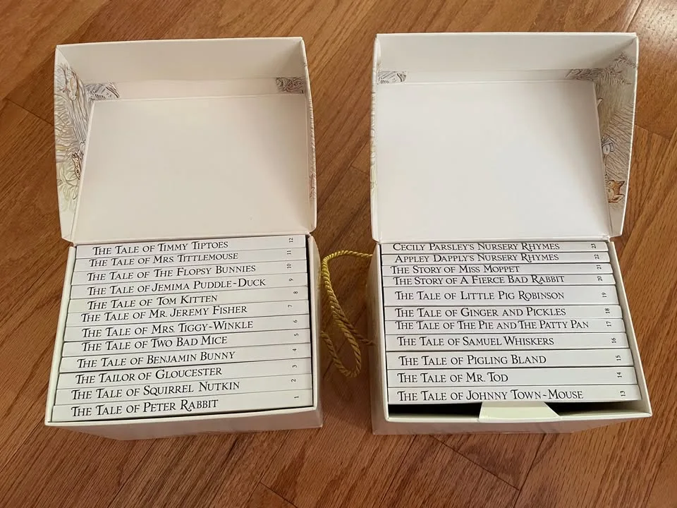 Beatrix Potter Collection Vols 1-23 Vintage 1986 image indicator(3)