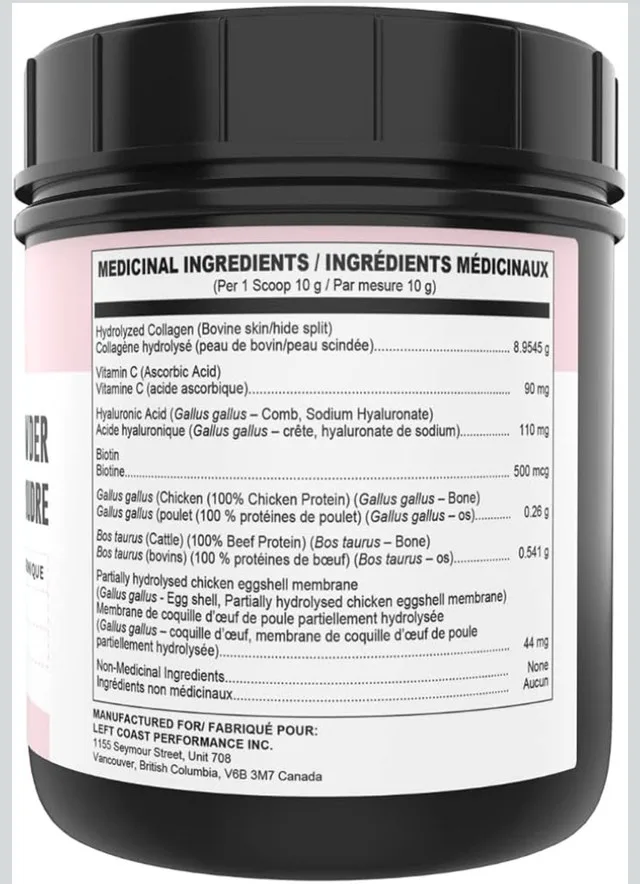 Collagen with Biotin, Hyaluronic Acid, VitaminC 1lb image indicator(4)