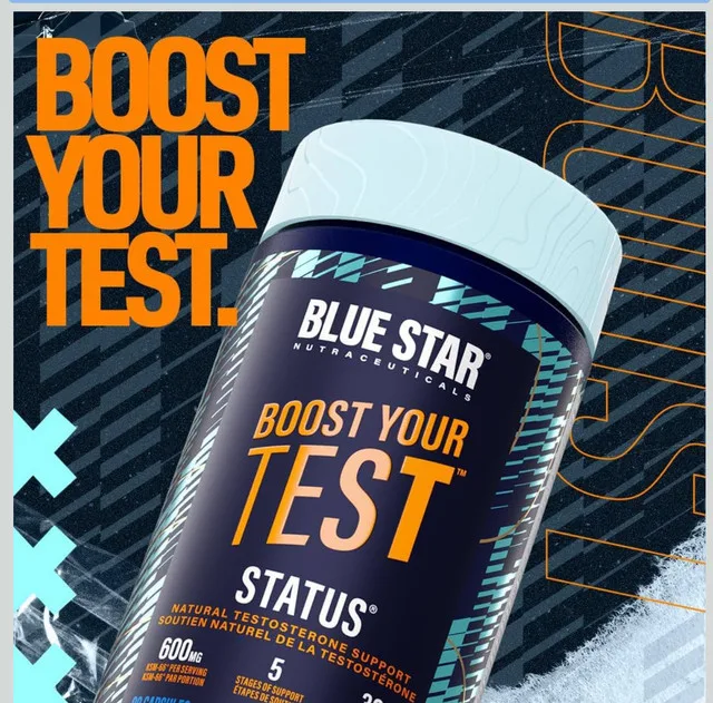 Blue Star Testosterone Booster for Men w/KSM 66 image indicator(3)