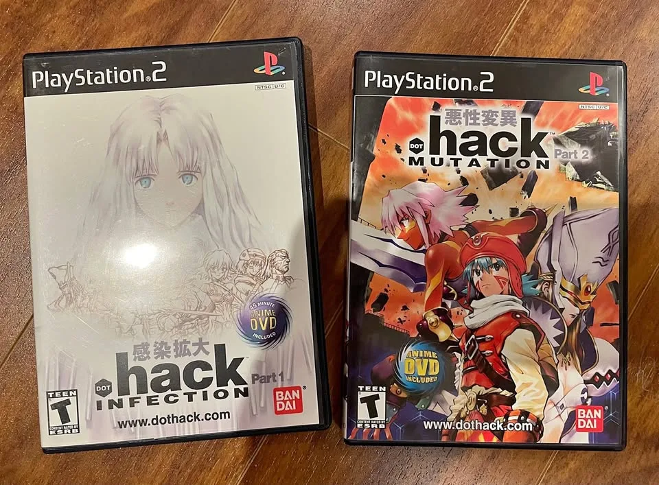 .hack INFECTION MUTATION PS2 Complete CIB w/ Manual & DVD thumbnail