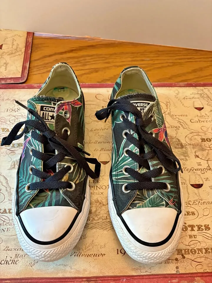Converse Chuck Taylor All Star Tropical Print Low Tops thumbnail
