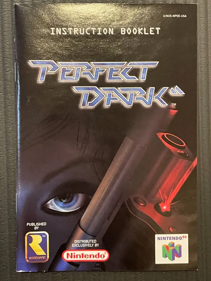 N64 Perfect Dark, CIB in Near-Perfect Condition image indicator(5)