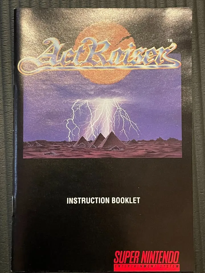 SNES ActRaiser, CIB in Near-Perfect Condition image indicator(6)
