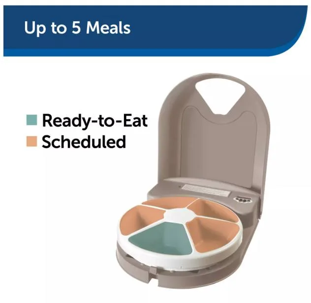 PetSafe Eatwell 5-Meal Automatic Dog & Cat Feeder image indicator(4)