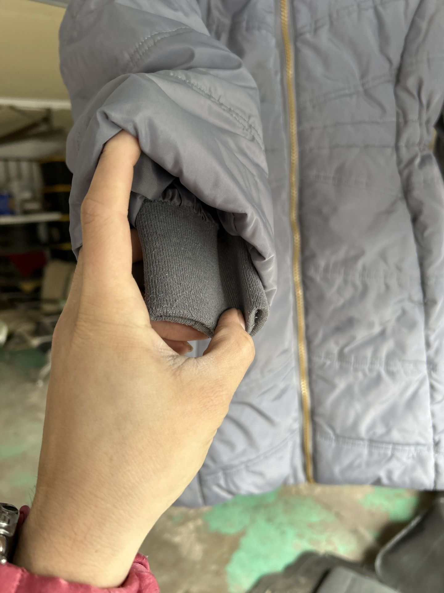 Calvin Klein Jeans Girls' Gray Puffer Jacket - photo 3