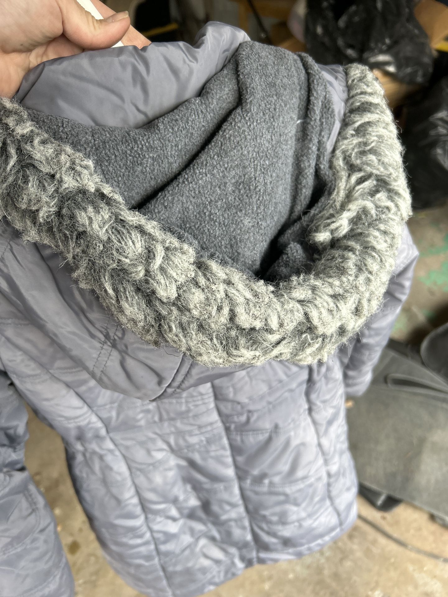 Calvin Klein Jeans Girls' Gray Puffer Jacket - photo 5