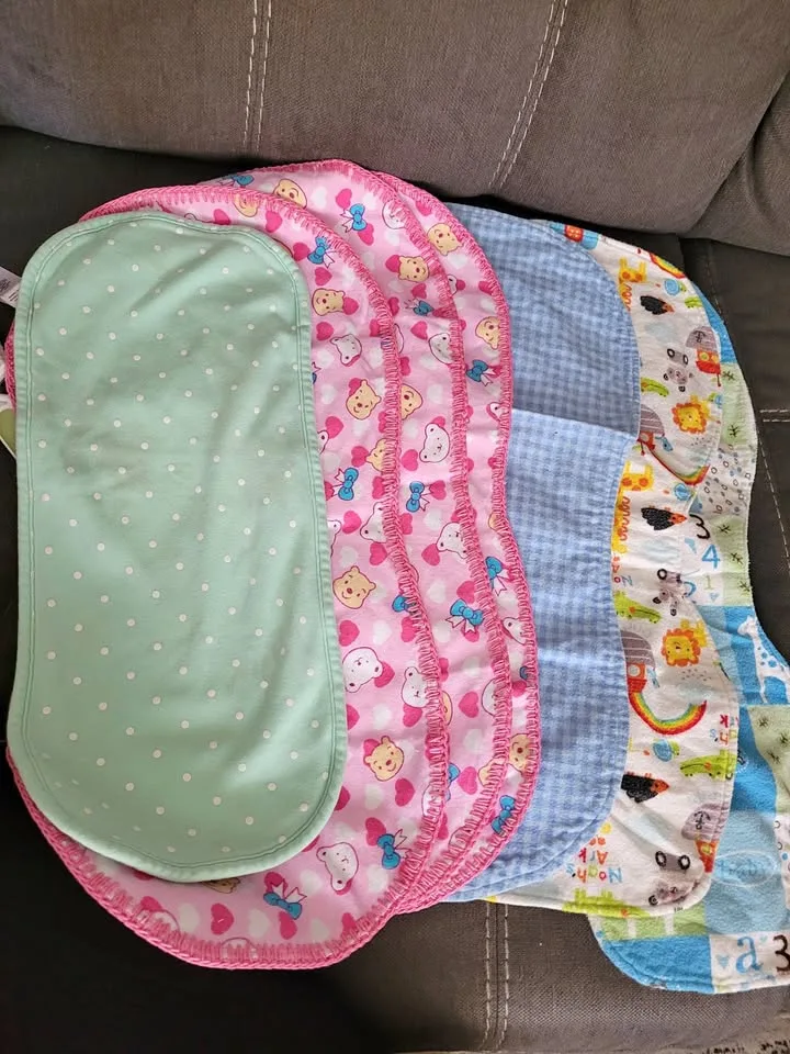 Baby burp blankets