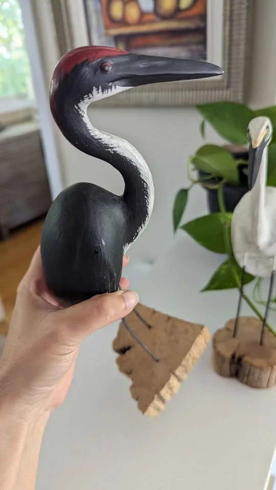 Painted Bird Sculptures by Richard A. Morgan 🧡 image indicator(3)