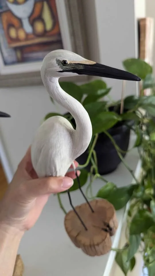Painted Bird Sculptures by Richard A. Morgan 🧡 image indicator(8)