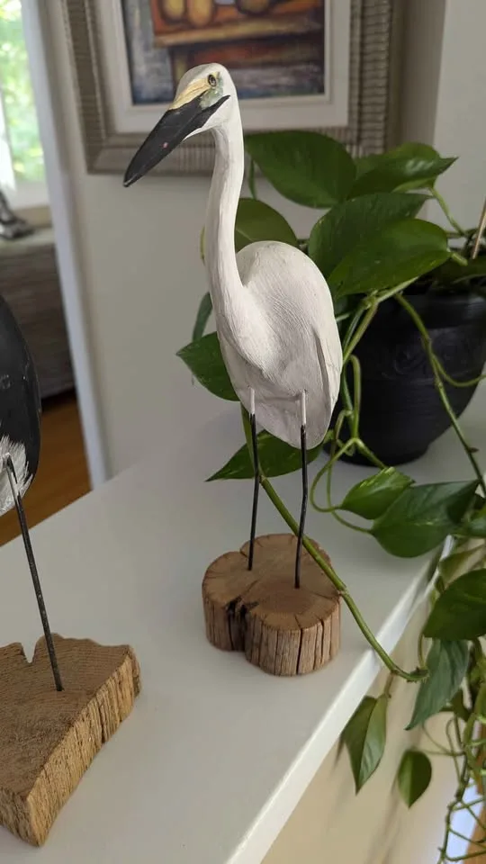 Painted Bird Sculptures by Richard A. Morgan 🧡 image indicator(9)