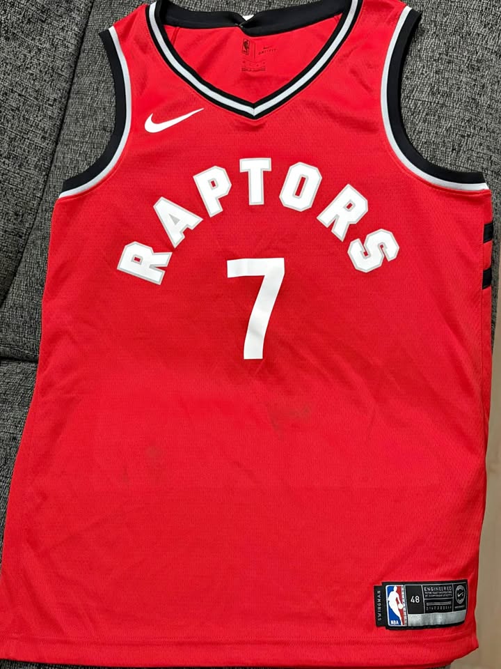 Lowry raptors jersey