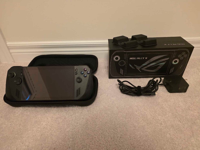 ROG Ally X With Accessories