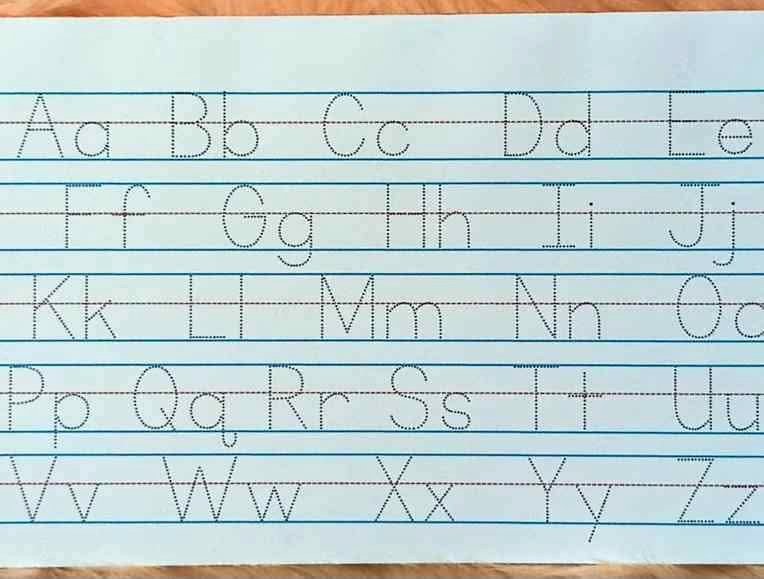 Tracing Pad (Alphabet)