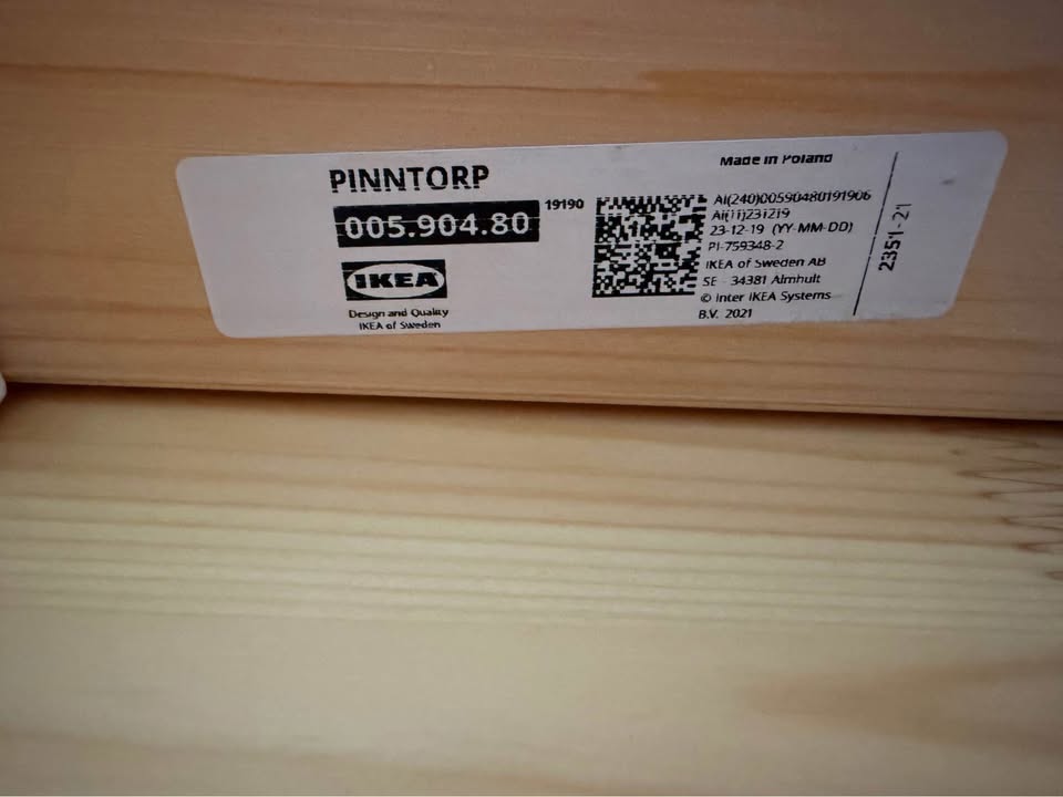 IKEA Pinntorp chairs, set of 4, plus IKEA Malinda cushions - photo 4