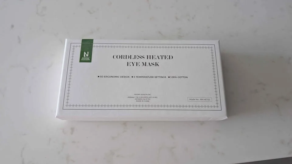 Aroma Season - Cordless Heated Eye Mask image indicator(2)