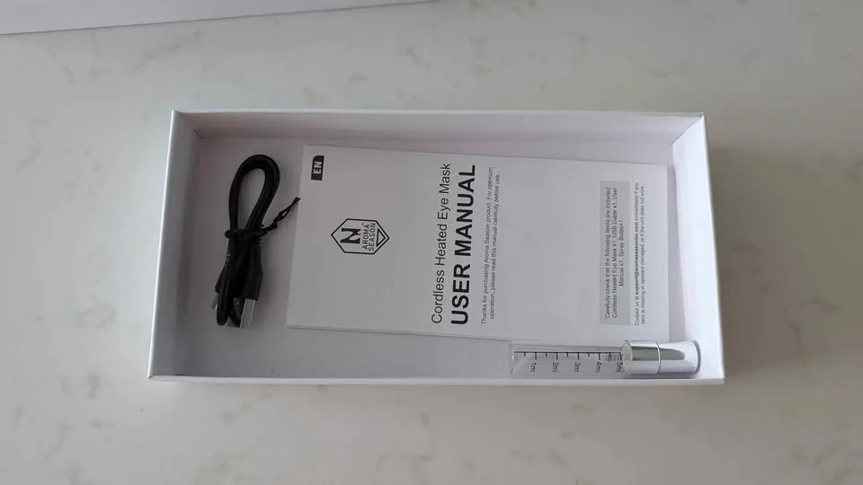 Aroma Season - Cordless Heated Eye Mask image indicator(4)