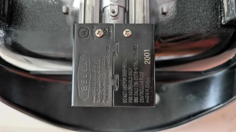 BELLA Electric Skillet image indicator(4)