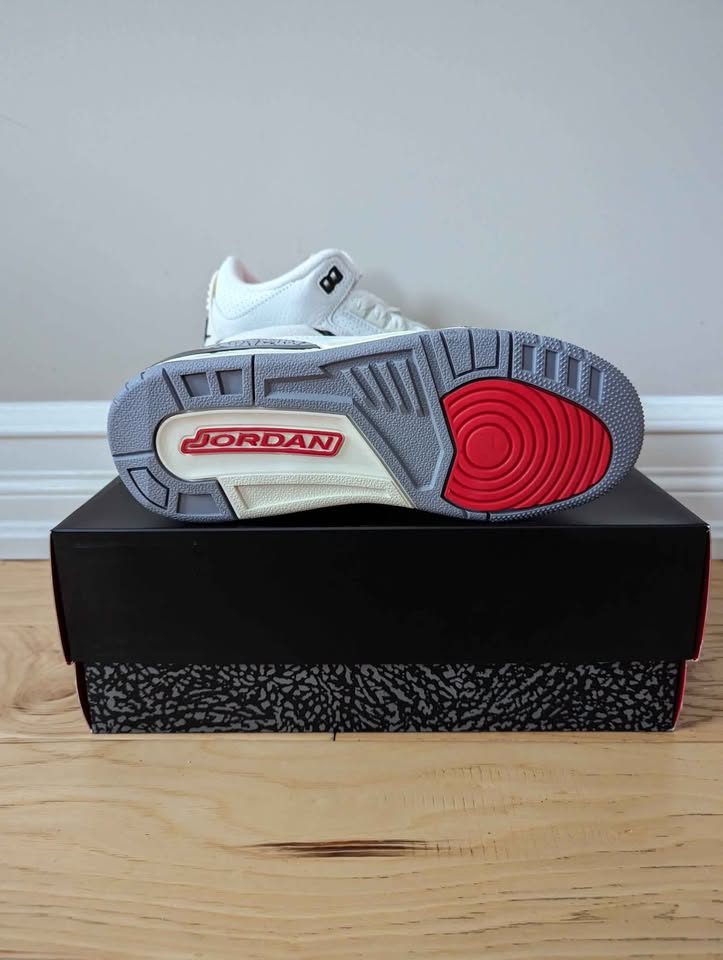 Jordan 3 Reimagined Gs Size 5y/6.5w - photo 2