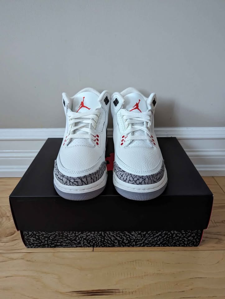 Jordan 3 Reimagined Gs Size 5y/6.5w - photo 4