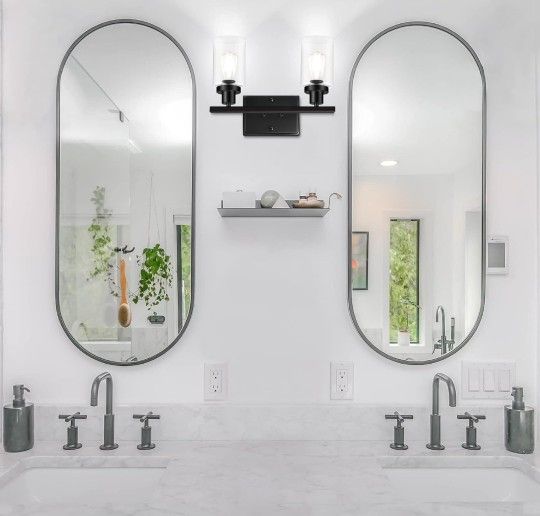 2 -Light Wall Sconces, Modern Vanity Light Fixture - photo 2