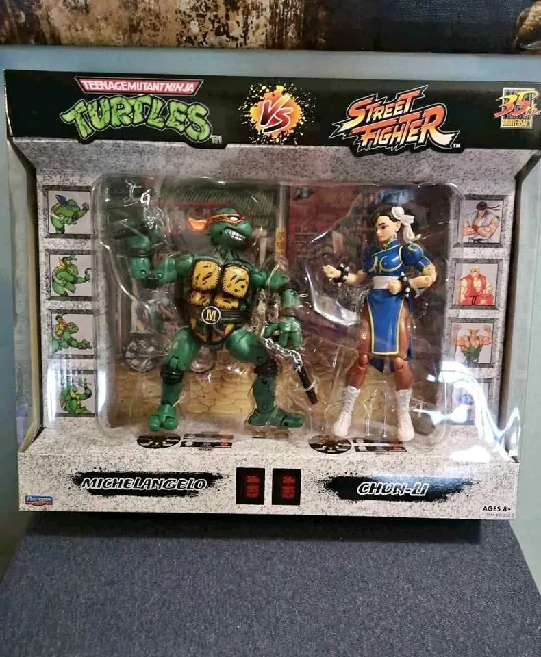 New TMNT VS Street fighter playset Chun-Li thumbnail