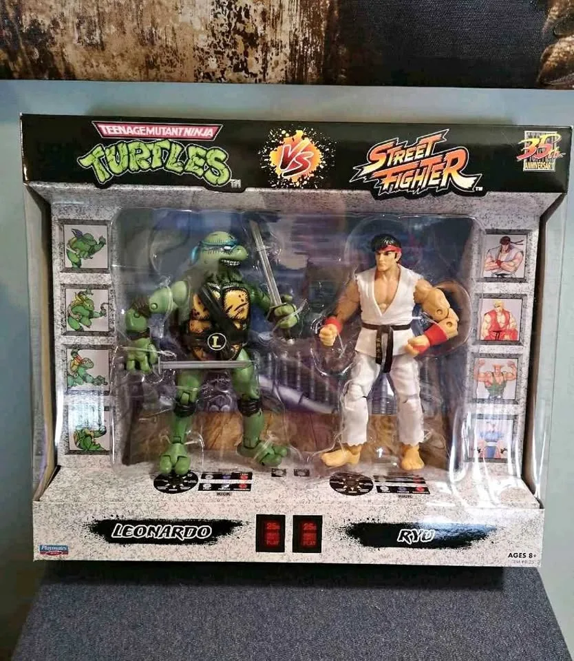 New TMNT VS Street Fighter playset thumbnail