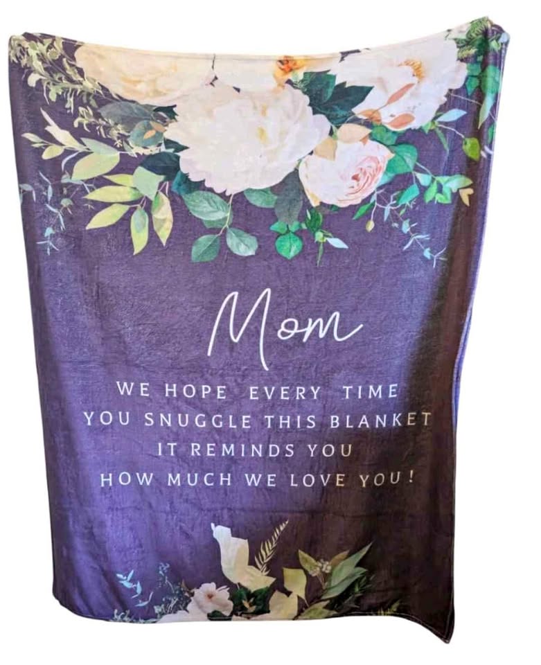 Mom throw blanket