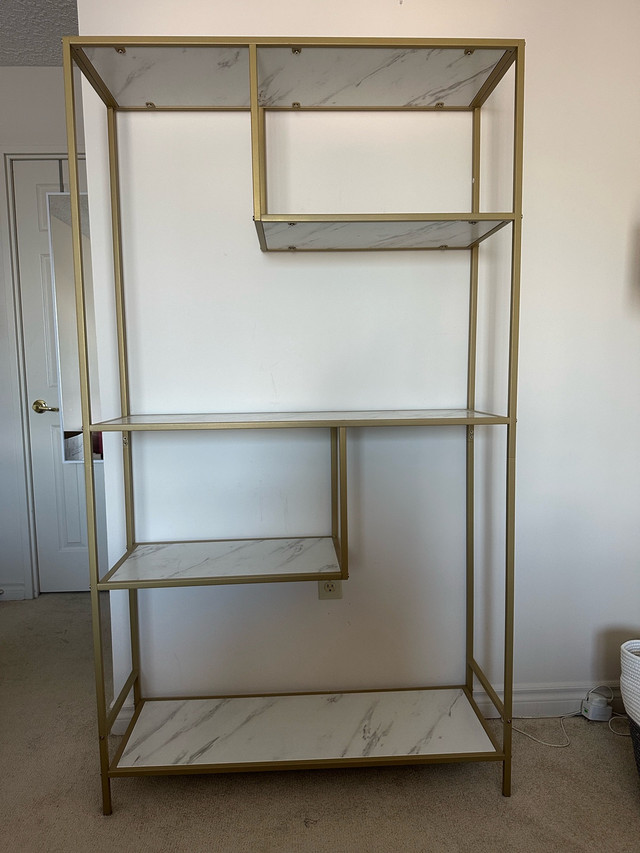 Gold and White Shelf - photo 2