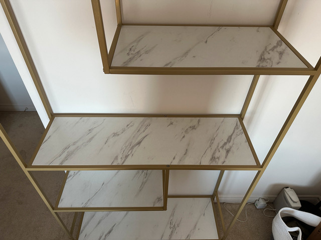 Gold and White Shelf - photo 3