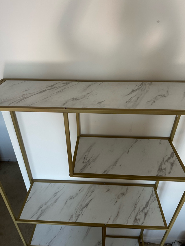 Gold and White Shelf - photo 4