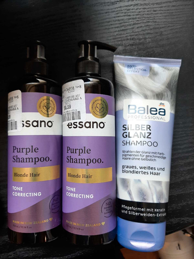 Purple shampoos brand new