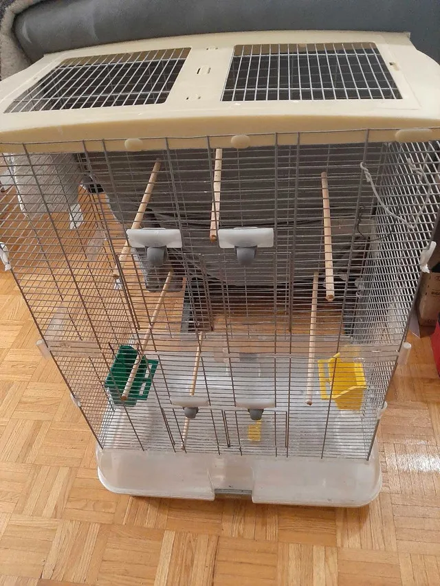 Vision Bird Cage for Large Birds, Double Height, Large Wire image indicator(3)