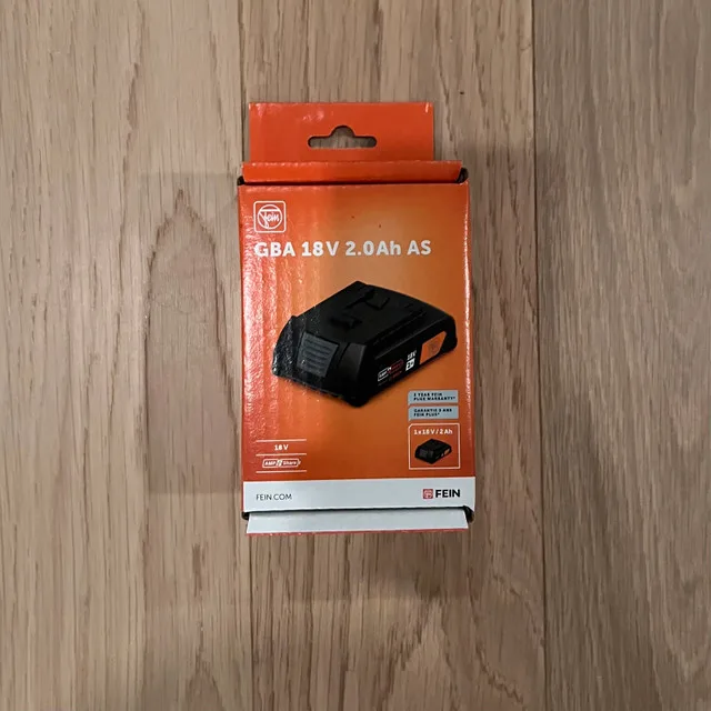 BRAND NEW - Fein / Bosch 2.0ah 18v battery thumbnail