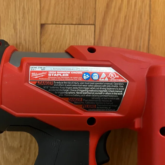 Milwaukee M18 FUEL 18ga Stapler image indicator(4)